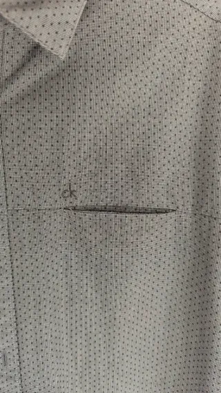 Camisa Calvin Klein Jeans Gris Talla XS