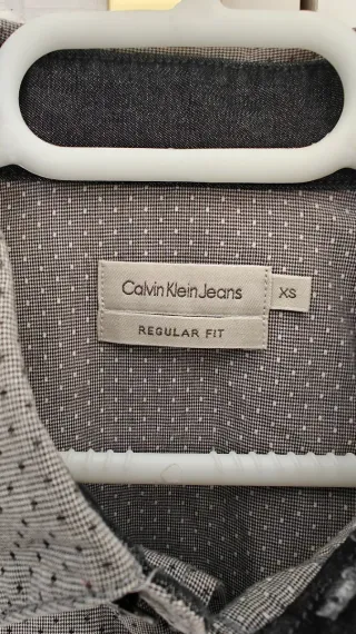 Camisa Calvin Klein Jeans Gris Talla XS