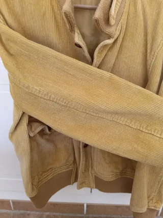 Chaqueta de Pana Mostaza