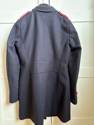 Abrigo Militar El Ganso Azul Marino Talla M