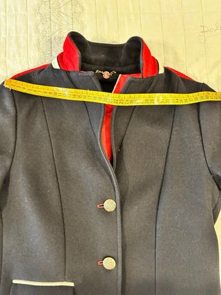 Abrigo Militar El Ganso Azul Marino Talla M