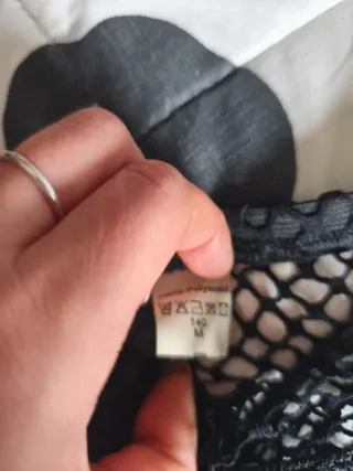 Conjunto de malla negro Talla M/L