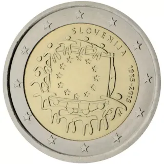 Moneda 2 euros Eslovenia 2015
