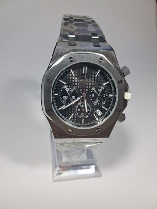 Reloj Seiko Mod VK63 Estilo AP Negro