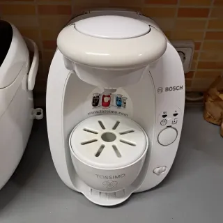 Cafetera Tassimo Bosch Blanca
