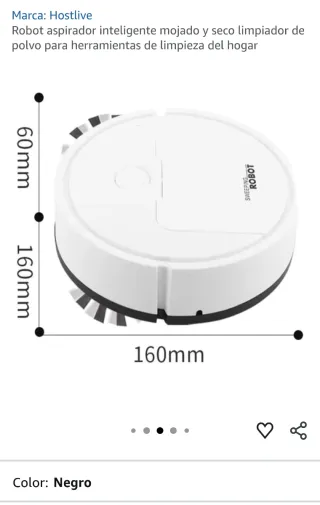 Aspiradora pequeña XILESHU XL516 Negra