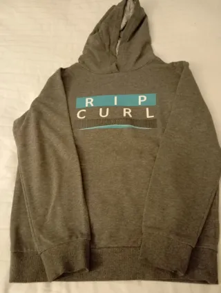 Sudadera Rip Curl Gris Talla 12 Años