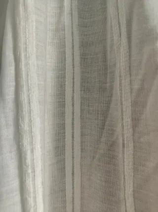 Cortinas caídas beige