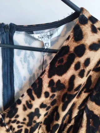 Vestido animal print Jus d'orange Talla L