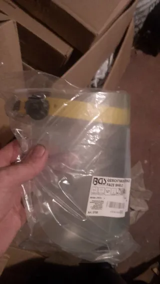 Pantalla de protección facial BGS