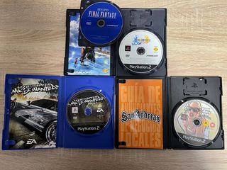 Consola PS2 SCPH-50004 Negra + Juegos