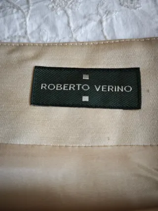 Vestido Roberto Verino Negro y Dorado