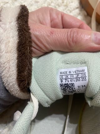 Bambas adidas,talla 41.Solo puestas un rato