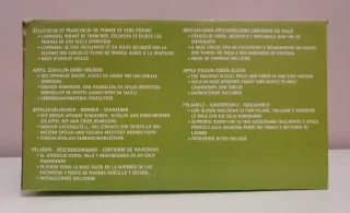 Pelador de Manzanas Manual Rojo