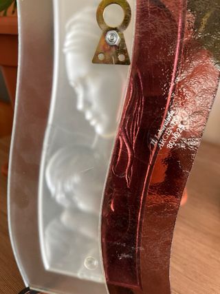 Ritratto in argento Madre e Bambino