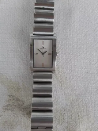 Reloj Viceroy Mujer Plata y Blanco