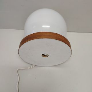 Lámpara Sobremesa Globo Cristal