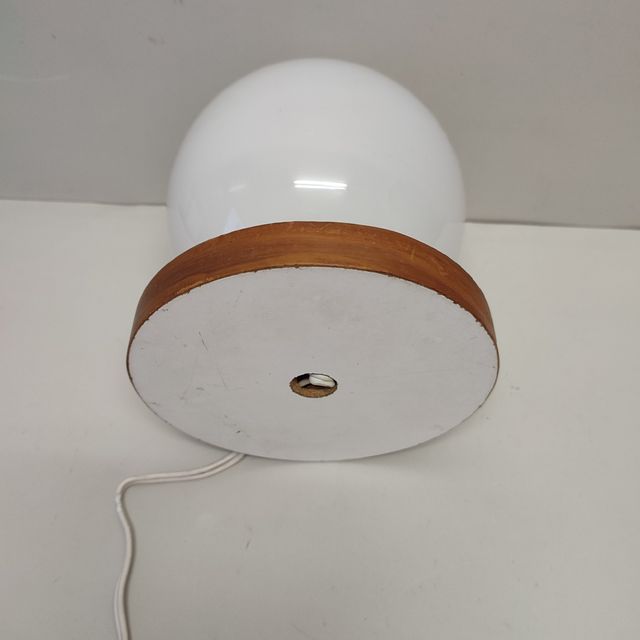 Lámpara Sobremesa Globo Cristal