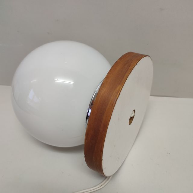 Lámpara Sobremesa Globo Cristal