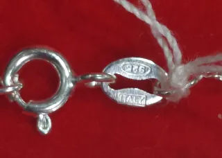 Cadena de Plata de Ley de 60cm