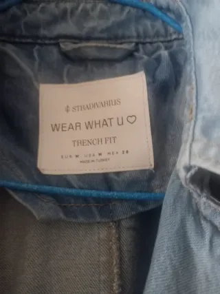 Trench vaquero Stradivarius talla única