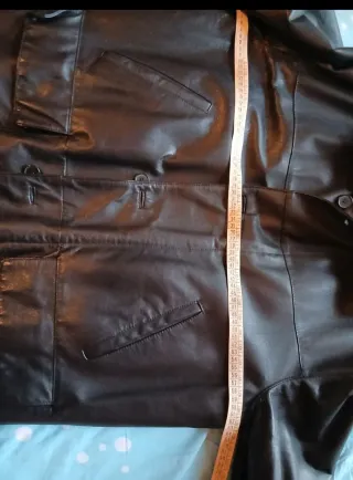 Giacca lunga in pelle Jil Sander uomo