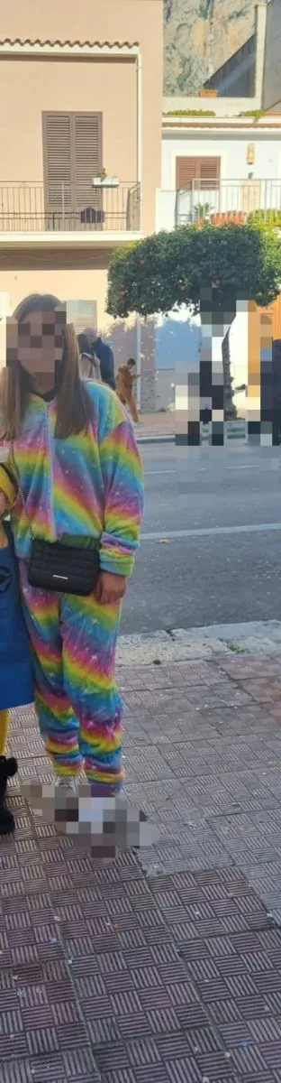 Pigiamone unicorno donna Carnevale