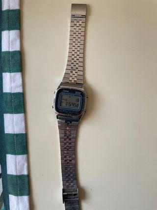 Reloj Pulsar Plata Digital