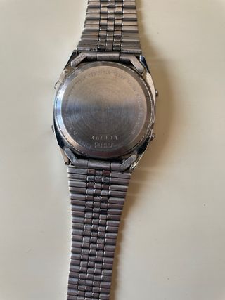 Reloj Pulsar Plata Digital