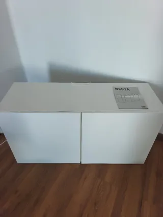Mueble TV Besta Ikea Blanco