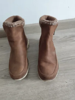 Botines Skechers Marrones Mujer Talla 38