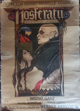 Cartel Original Nosferatu Vampiro de la Noche