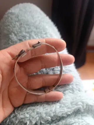 Pulsera Aro Estilo Cartier Plata 925