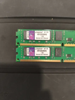 2x Kingston DDR3 4GB RAM Modules