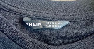 Vestido premamá negro con flores