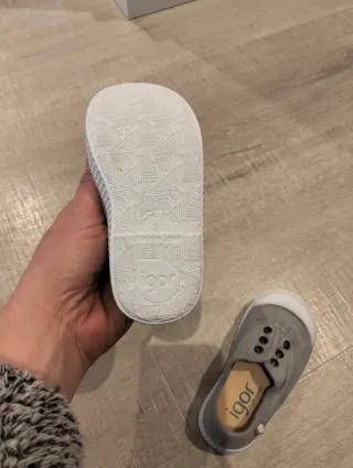 Zapatillas Igor Gris Talla 21