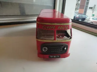 Juguete Camión antiguo de hojalata Europe Route