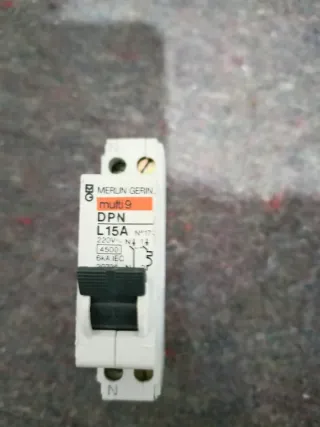 Interruptor Merlin Gerin C60N 50A.magneto térmico