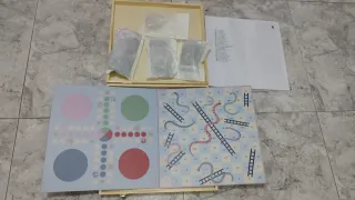 Caja madera multijuegos