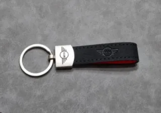 Llavero MINI Cooper One Tacto Piel Cuero Regalo
