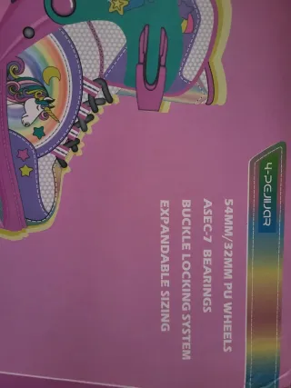 Patines infantiles con luces