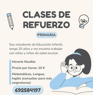 Clases refuerzo