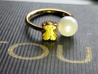 Anillo Tous con perla