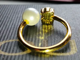 Anillo Tous con perla