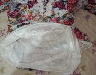 Vestido estampado floral talla XXXL