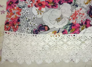 Vestido estampado floral talla XXXL