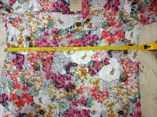 Vestido estampado floral talla XXXL