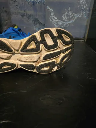 Hoka Bondi 8 Scarpe da Corsa Blu/Giallo originali