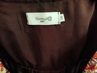 Falda larga estampada floral