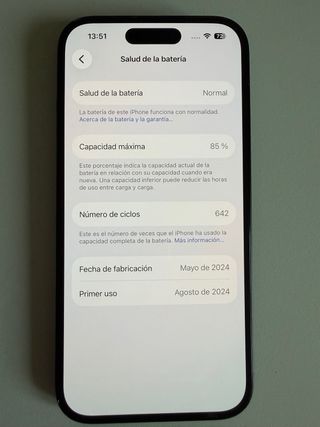 iPhone 15 256GB Negro